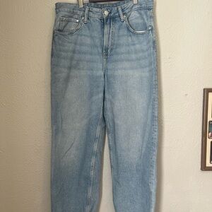 H&M Loose Light Blue Washed Jeans